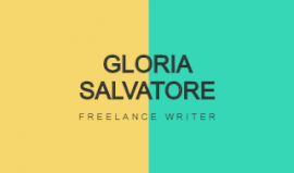 Online Editable Freelance Writer Business Card
