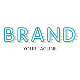 Online Editable Double Font Speeding Unique Logo