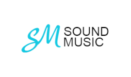 Online Editable Stylish Font Sound Music Business Card