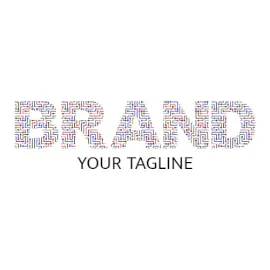 Online Editable Maze Pattern Creative Logo