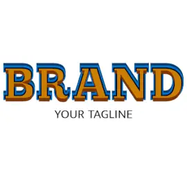 Online Editable Blue and Mustard Reflex Gaming Logo