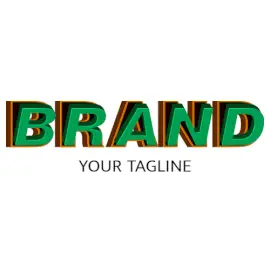 Online Editable Green Text from Vertical Mould Gaming Logo