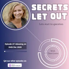 Online Editable Secrets let out Talk Show Podcast Audiogram
