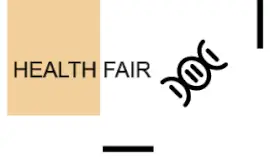 Online Editable Health Fair Business Card