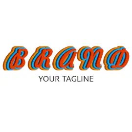 Online Editable Triple Layered Neon Text Gaming Logo