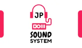 Online Editable Vivid Pink Sound System Business Card