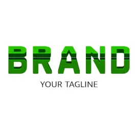Online Editable Fold Font 3D Unique Logo