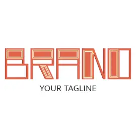 Online Editable Storage Cupboard Font Unique Logo