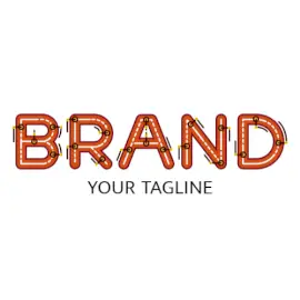 Online Editable Tetris Font Unique Logo