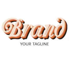 Online Editable Swirls Multi-Layer Fancy & 3D Text Logo