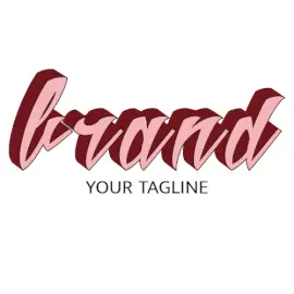 Online Editable Banderole Text Fancy & 3D Logo