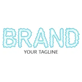 Online Editable Snow Hotel & Travel Text Logo
