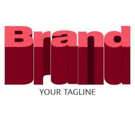 Online Editable Carmine Fancy & 3D Text Logo