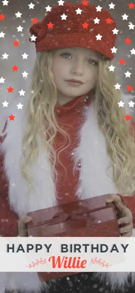Online Editable Happy Birthday Willie Snapchat Geofilter