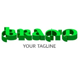 Online Editable Simple Bold Fancy & 3D Text Logo