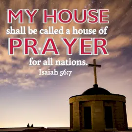 Online Editable Bible Verses - Isaiah 56:7 Facebook 3D Post