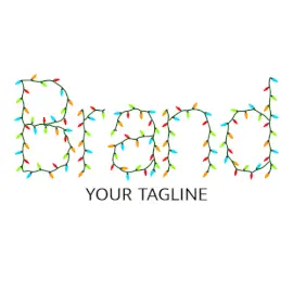 Online Editable Colorful Serial Light Font Events Logo