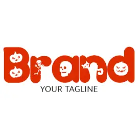 Online Editable Jack O Lantern Halloween Themed Event Logo