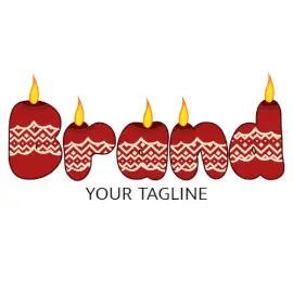 Online Editable Ancient Design Font Diwali Events Logo