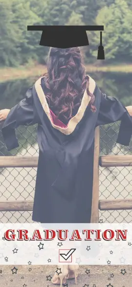Online Editable Graduation Day Design with Twinkling Stars Snapchat Geofilter