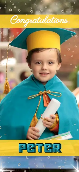 Online Editable Kindergarten Graduation Day Snapchat Geofilter