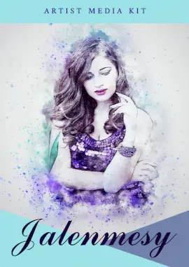 Online Editable Artist Introduction Design Media Kit