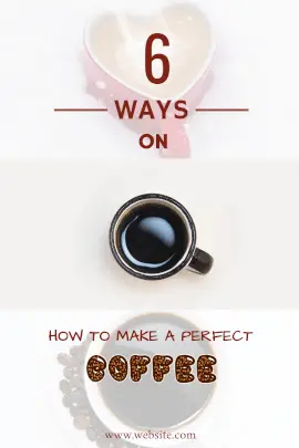 Online Editable Coffee Making Tips Collage Design Tumblr Graphic