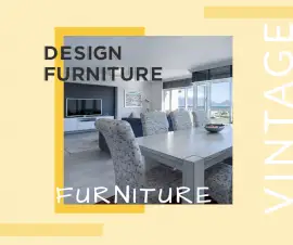 Online Editable Well Dining Room Furniture Design Facebook Post