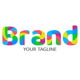 Online Editable Colorful Lucid Text Creative Logo