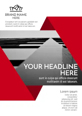 Online Editable News Headlines Poster