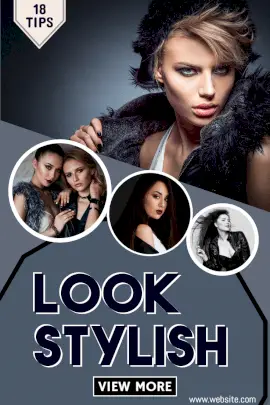 Online Editable Look Stylish Tips Blog Graphics Pinterest Graphic