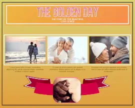 Online Editable Love Series Photography Storyboard