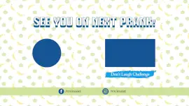 Online Editable Fruit Doodle Theme YouTube End Screen