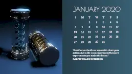 Online Editable Monthly Quotes Calendar