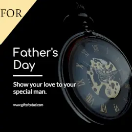 Online Editable Fathers day Gifts Etsy Shop Icon