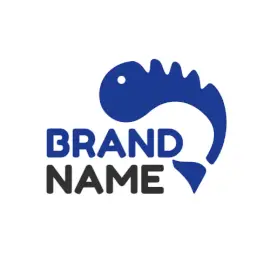 Online Editable Blue Whale Aqua Animal & Pet Logo