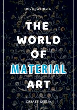 Online Editable World of Material Art Magazine Cover