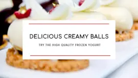 Online Editable White Creamy Cakes Blog Banner