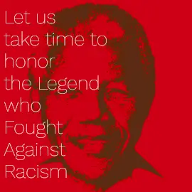 Online Editable Red International Nelson Mandela Day July 18 Instagram Post