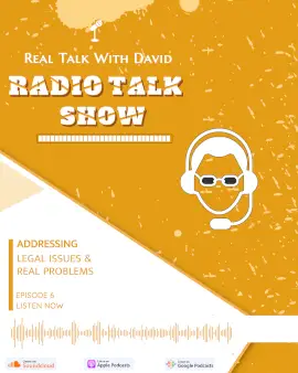 Online Editable White Radio Talk Show Podcast Audiogram