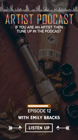 Online Editable Artist Giveaways & Discount Coupons Podcast Audiogram