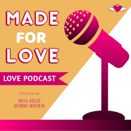 Online Editable Love Podcast Square GIF Post 1:1