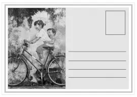 Online Editable Artistic Lifestyle Postcard