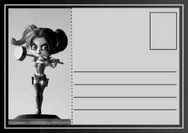 Online Editable Comic Lifestyle Postcard