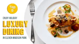 Online Editable Luxury Dining YouTube Thumbnail