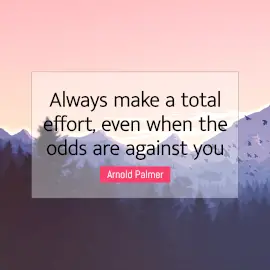 Online Editable Inspiration and Self-confidence Quotes by Arnold Palmer Instagram Post