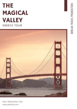 Online Editable Magical Valley Event Program