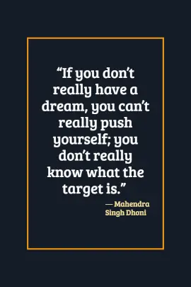 Online Editable Dream and Goals Quote by MSD Pinterest Graphic