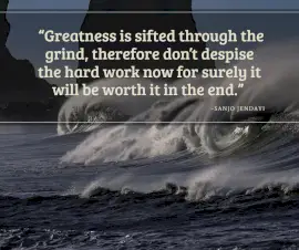 Online Editable Greatness Quote By Sanjo Jendayi Facebook Post
