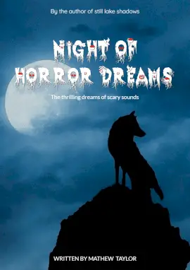 Online Editable Horror Dreams Story Magazine Cover